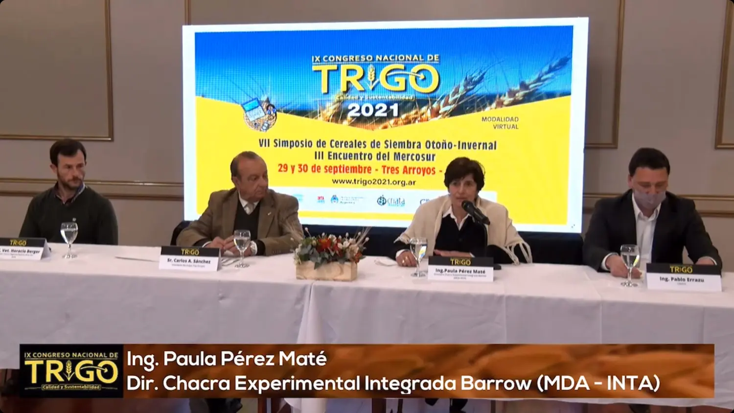 Con el objetivo de producir más y mejor  arrancó el Congreso Nacional de Trigo