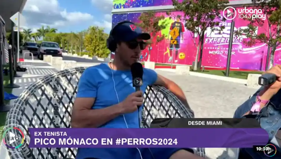 Juan Mónaco en "Perros de la Calle"