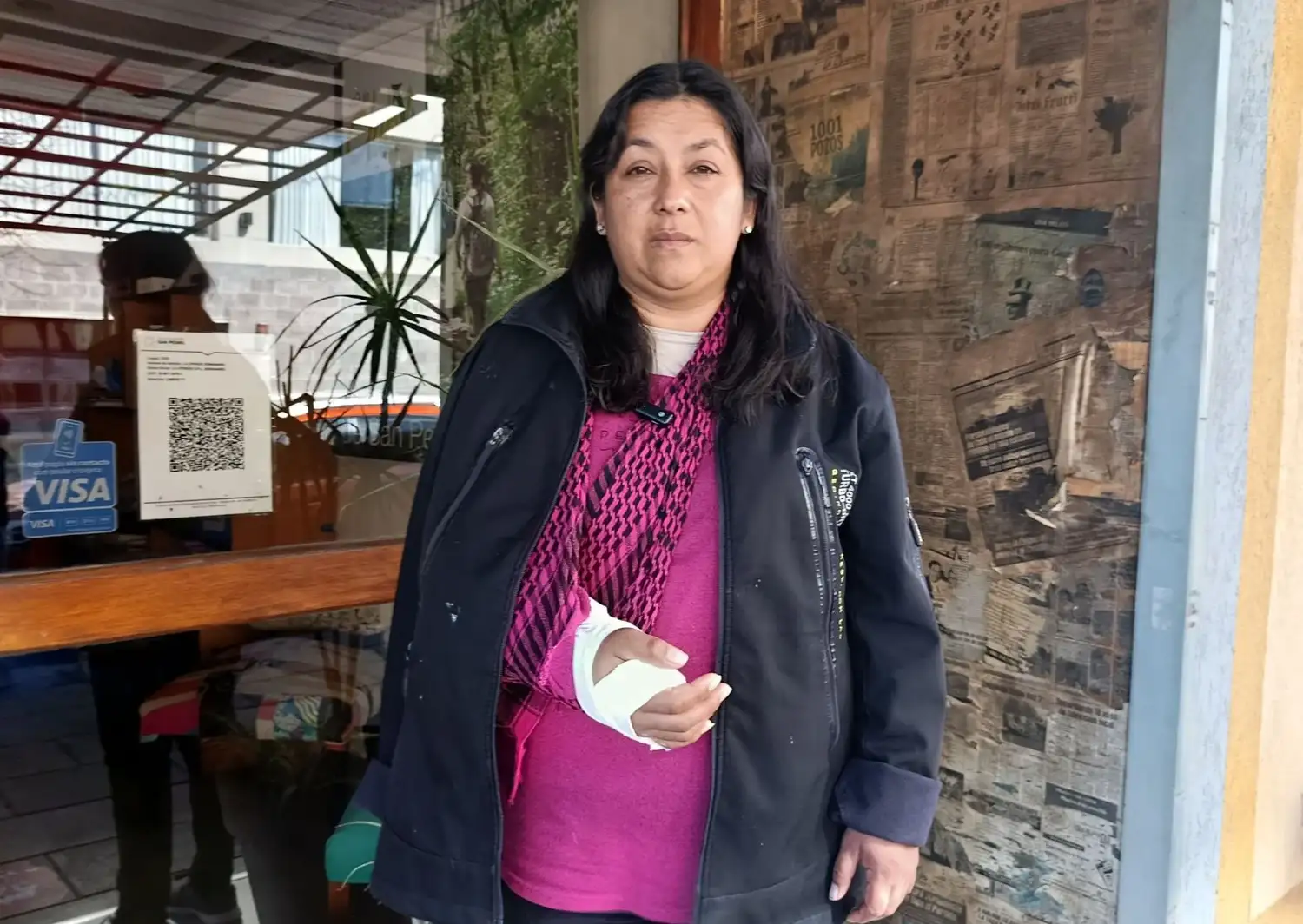 María De Los Ángeles Gil - mujer accidentada