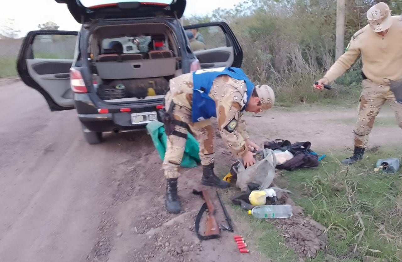 Descubrieron a cazadores furtivos en el predio de “El Potrero”