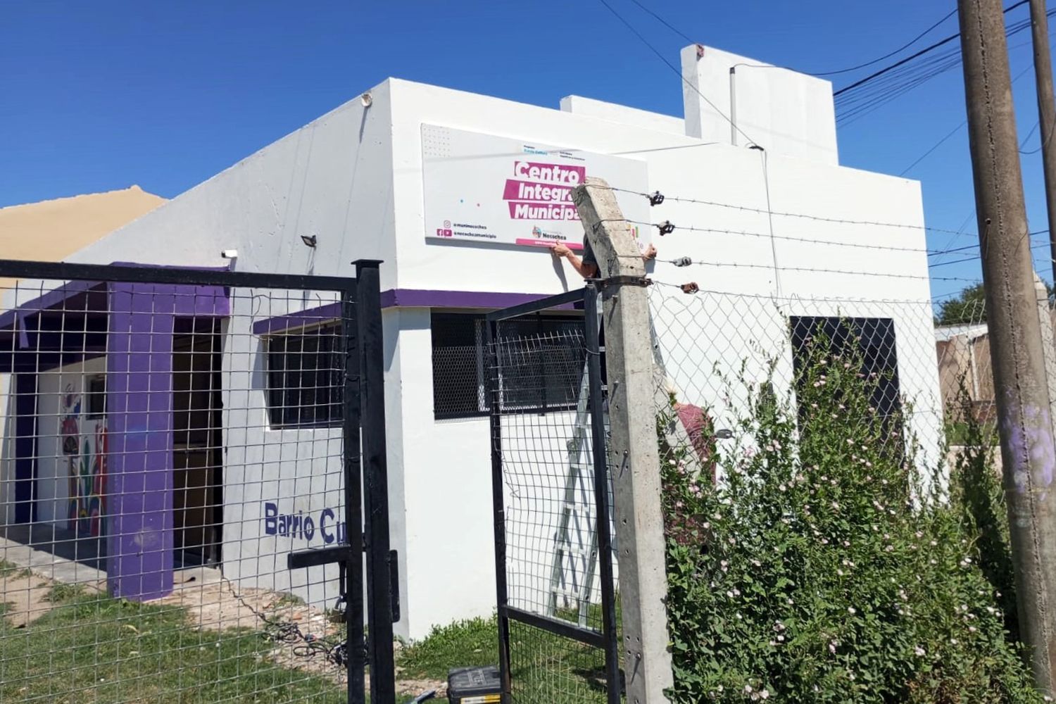En 84 y 53. Se encuentra el Centro Integrador Municipal