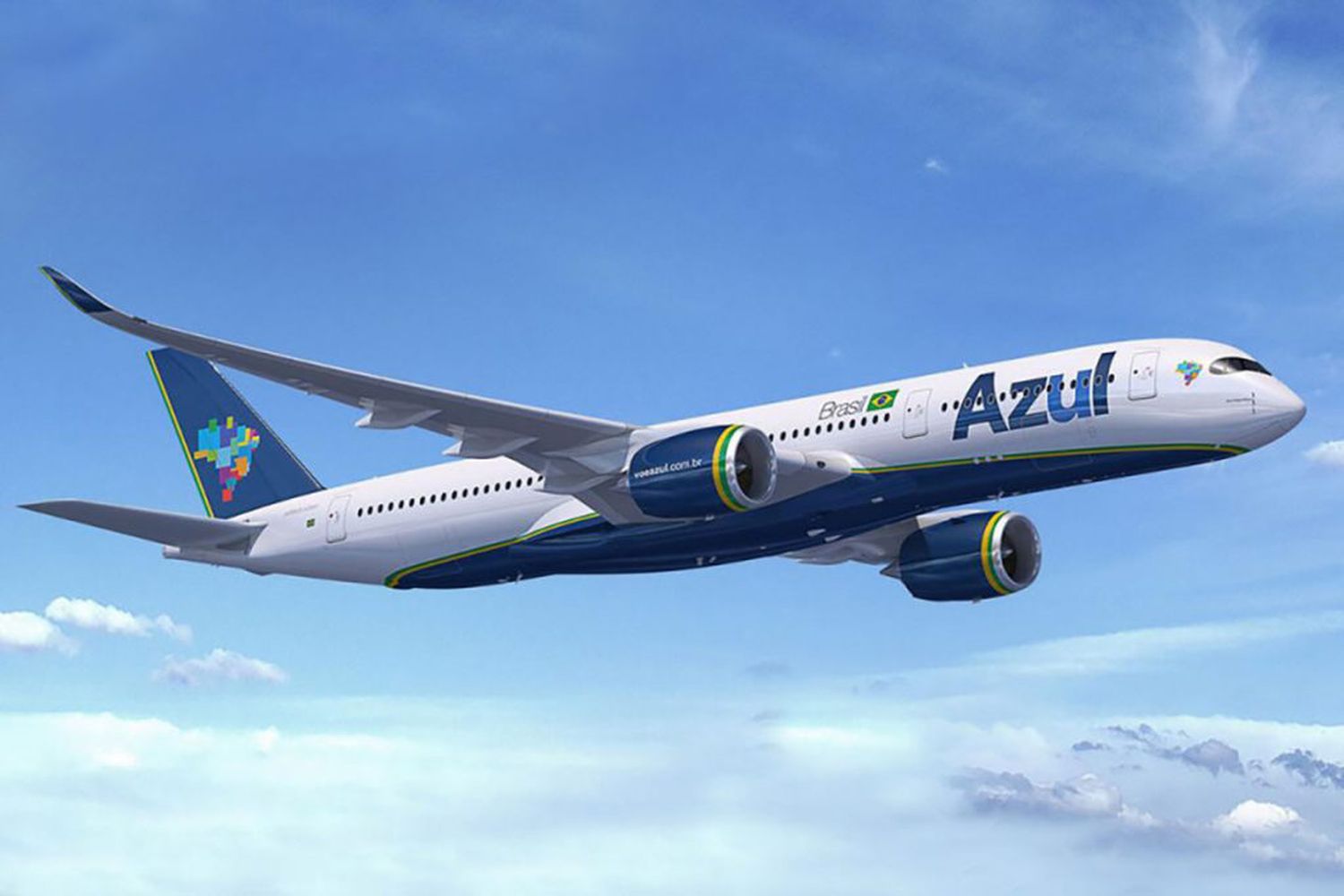 Azul Linhas Aéreas First Airbus A350 is ready