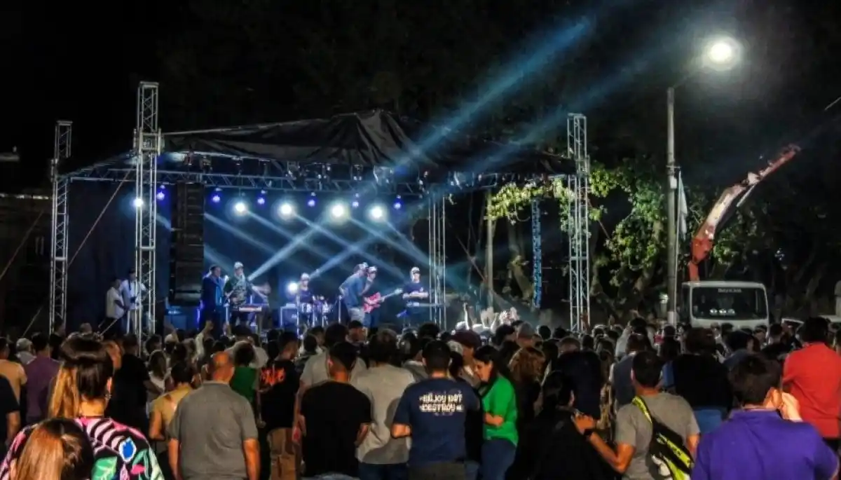 Imagen de archivo de una edición pasada de la Fiesta del Pollo y la Granja en 25 de Mayo.