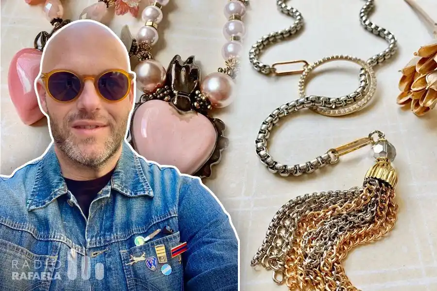 Gustavo Mondino, diseñador de bijou: "Elijo trabajar de manera personalizada"