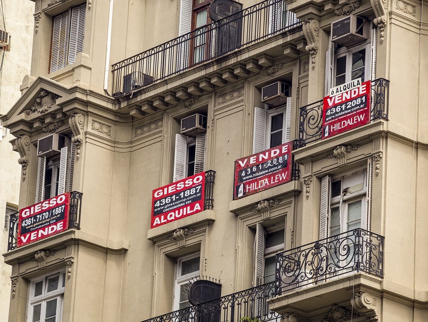 El valor de las propiedades porteñas acumuló una caída del 1,6 por ciento en el primer cuatrimestre del año.