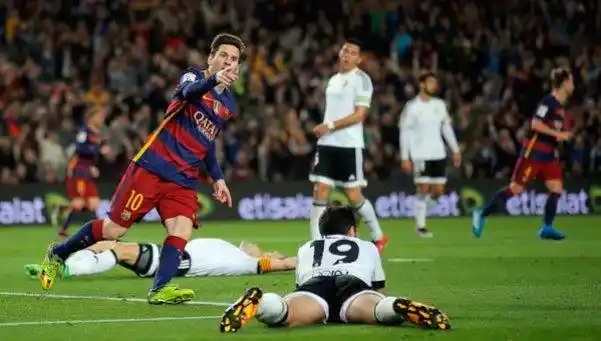 Messi gritó el gol número 500 de su carrera