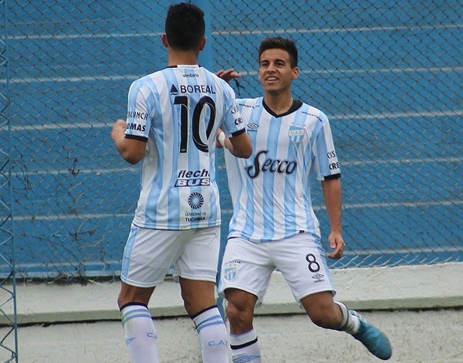 Claudio Pombo anotó su primer gol en Atlético Tucumán