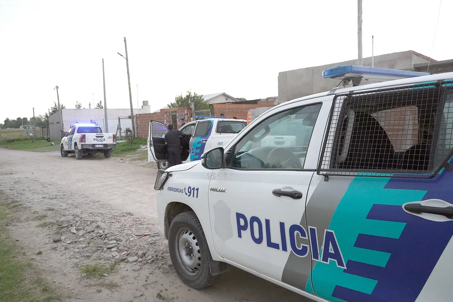 Personal policial. Acudió al escenario de los hechos, la tarde del lunes 17 de marzo pasado, entre las 17 y las 17.30