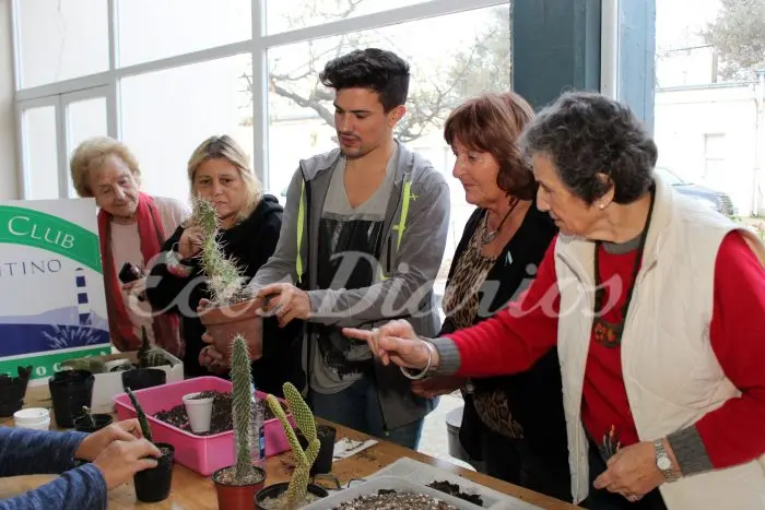 El Garden Club brindó un taller sobre cactus