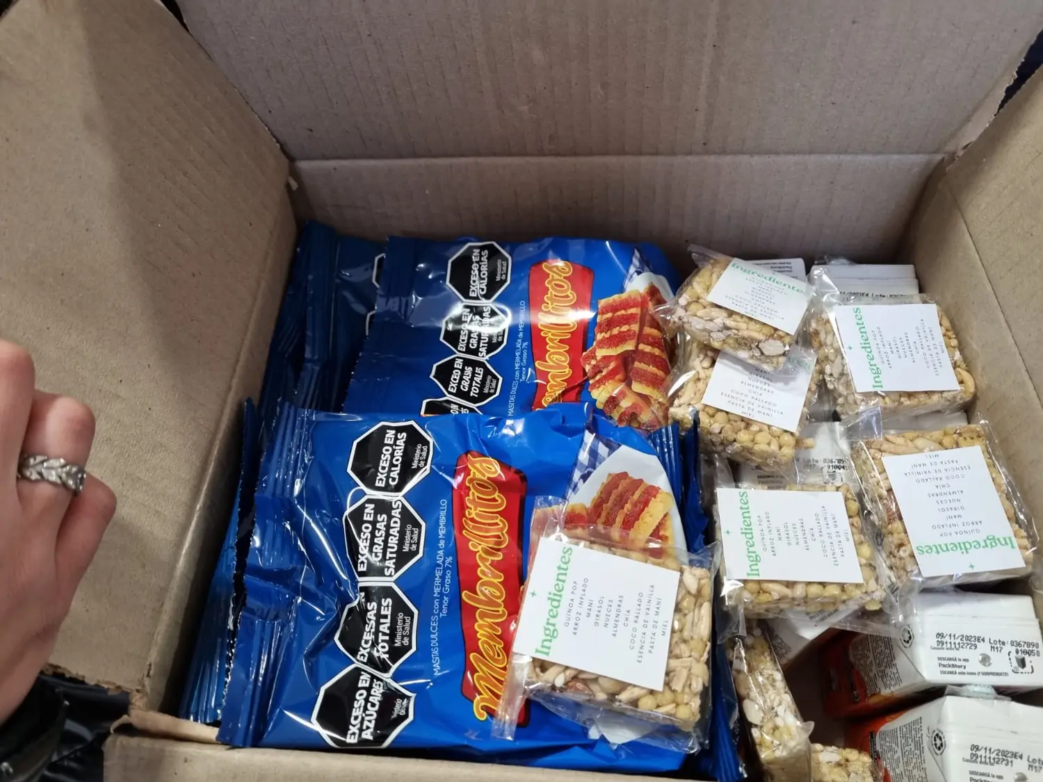 Snacks para los fiscales