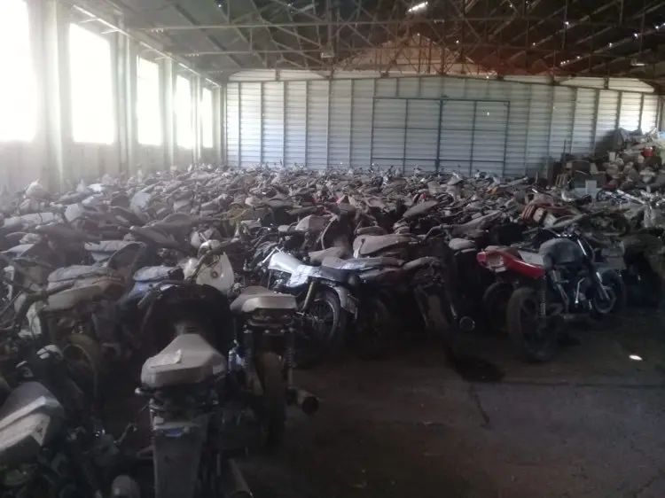 Hay 686 motocicletas incautadas