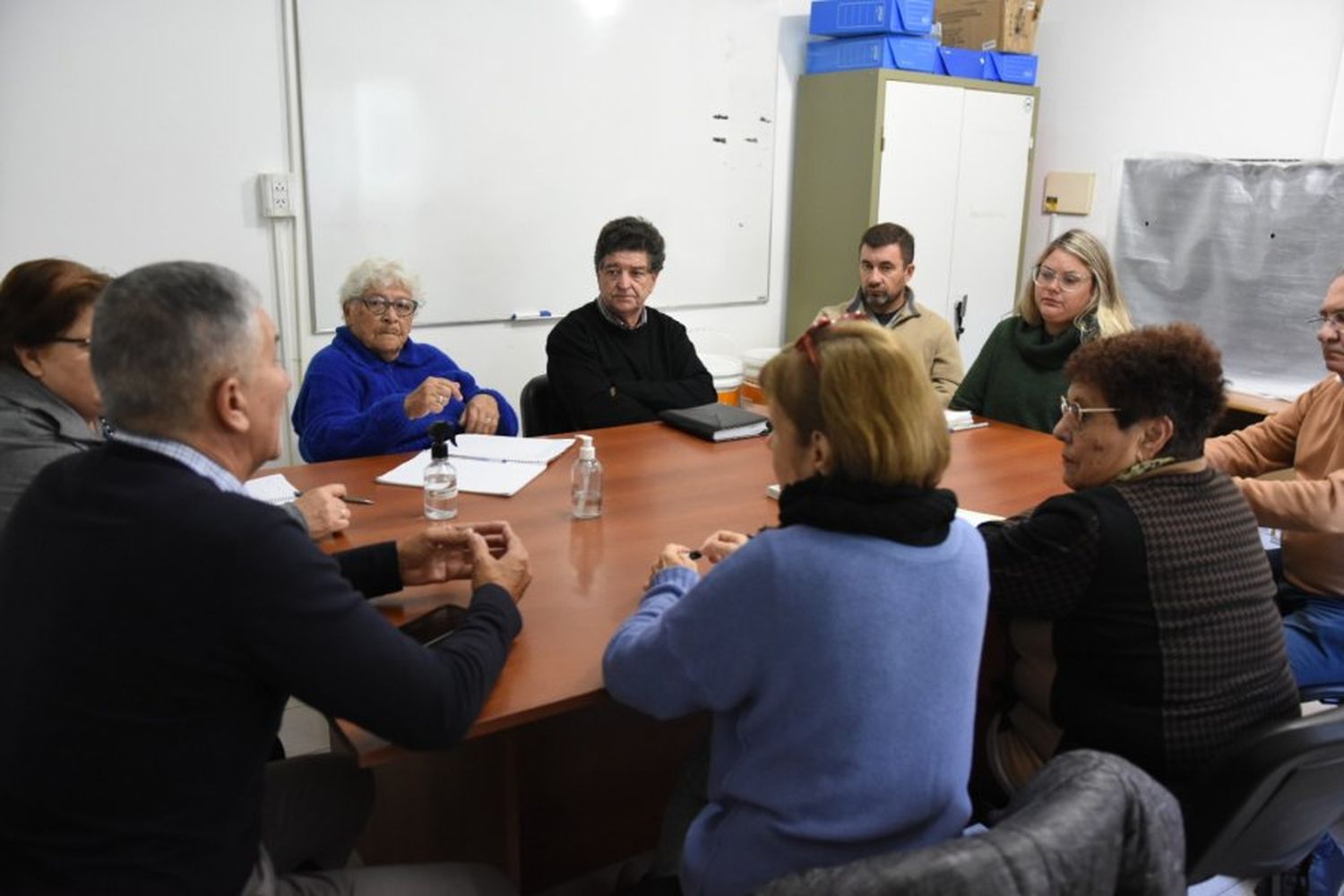 Representantes del Consejo de Adultos Mayores se reunieron con el municipio