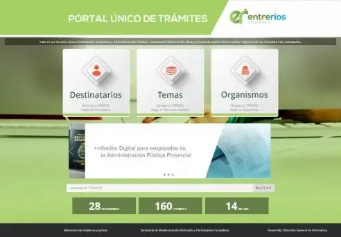 Entre Ríos lanzó su portal único de trámites