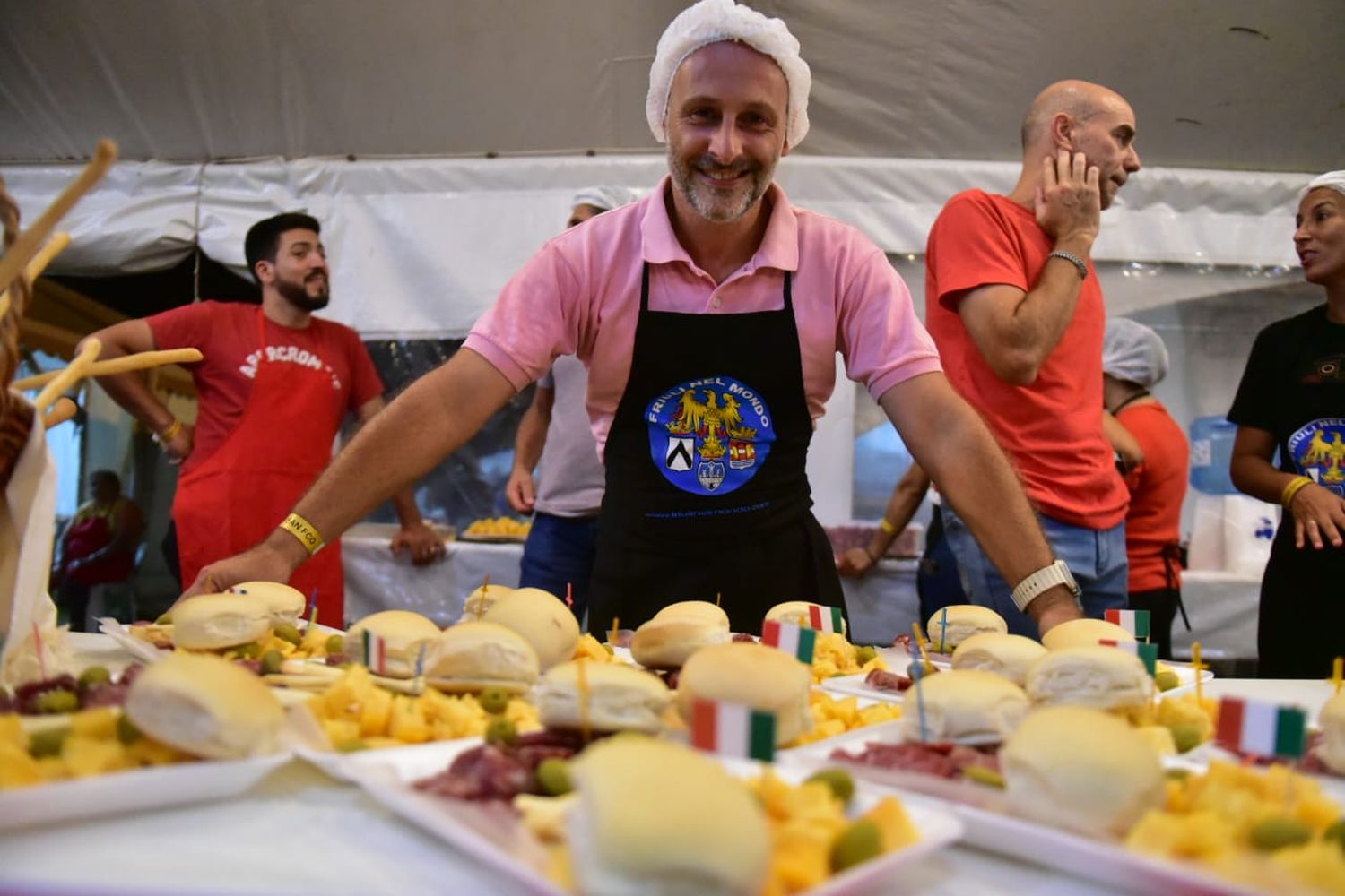 La carpa de los sabores y viaje a la cultura italiana