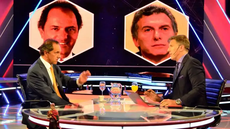 Daniel Scioli con Fantino: "Macri ya está hablando con el FMI"