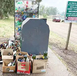 Sacaron el “Punto verde” en el Paseo de la Ribera