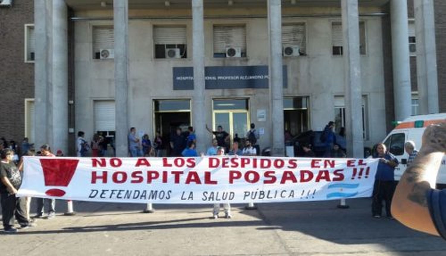 Se viene un paro en hospitales de todo el país por los 122 despidos en el Posadas