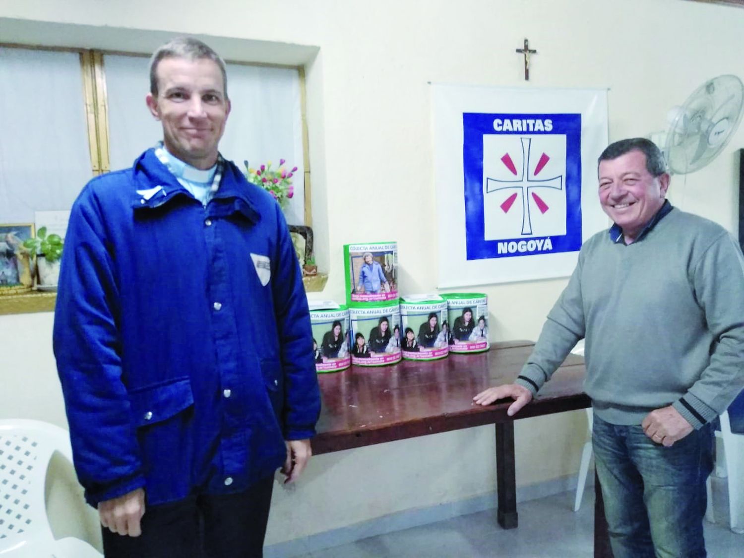 Cáritas lanzó en Nogoyá una nueva edición de la colecta nacional