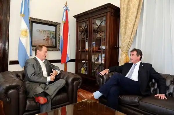 Bordet y Castrillón dialogaron sobre la reforma política y judicial