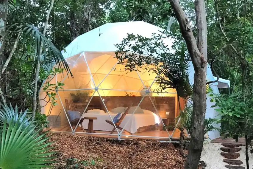 Glamping: proponen millonaria inversión en sector costero de la zona sur