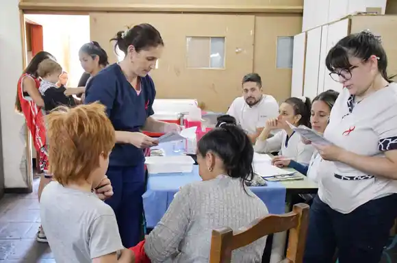 Abordaje integral de salud en la Capilla y Centro Comunitario San Andrés en el barrio Ex Aeroclub