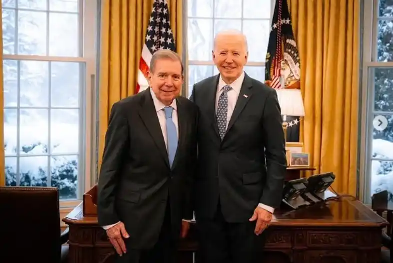 Edmundo González asegura que EE.UU. lo acompaña «DE CORAZÓN» en su lucha: «tendremos relaciones muy cercanas» con Trump (+Video + fotos)