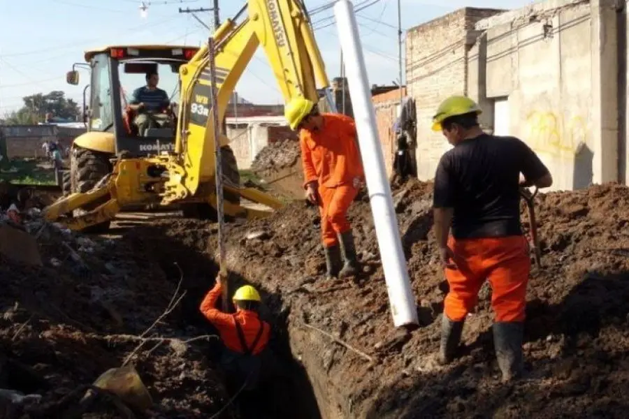 Continúa la extensión de la red cloacal en Nuevo Torino