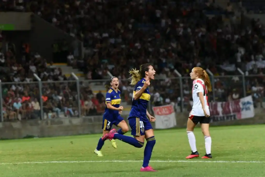 Huber fue figura en el superclásico de verano