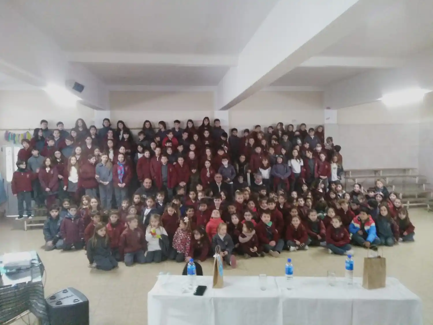 Agradecimiento de los Ex Combatientes de Malvinas a la comunidad educativa del Instituto Divino Corazón