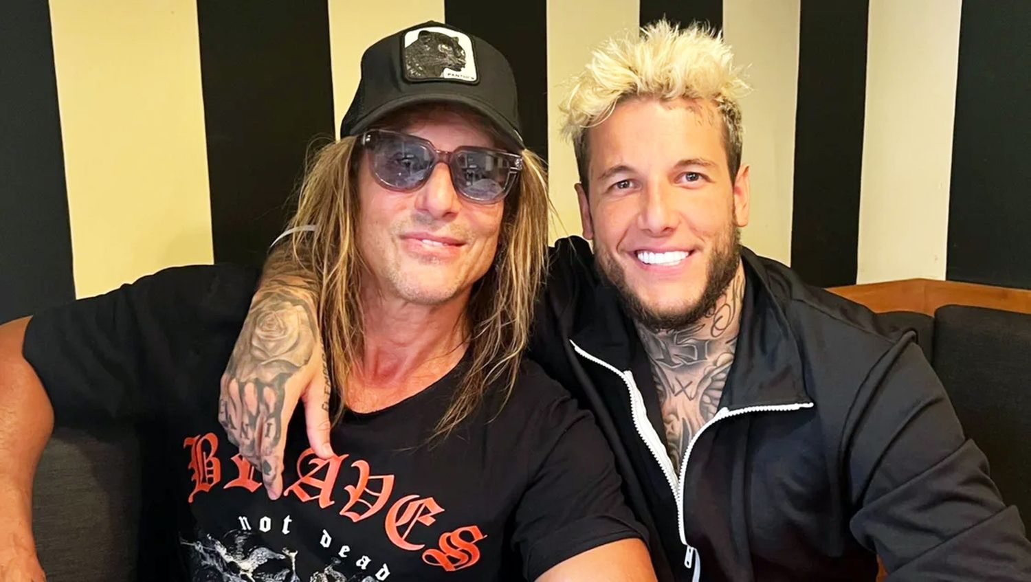 Claudio Paul y Alex Caniggia