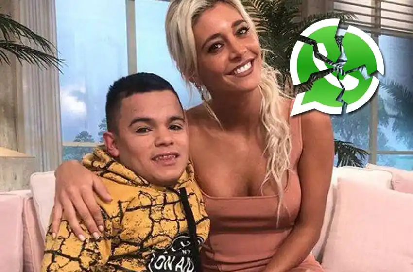 Brian Buley, enojado porque Sol Pérez lo bloqueó de WhatsApp: «No tiene humildad»