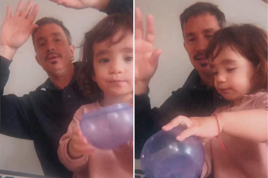 Emmanuel Horvilleur junto a su hija Marion
