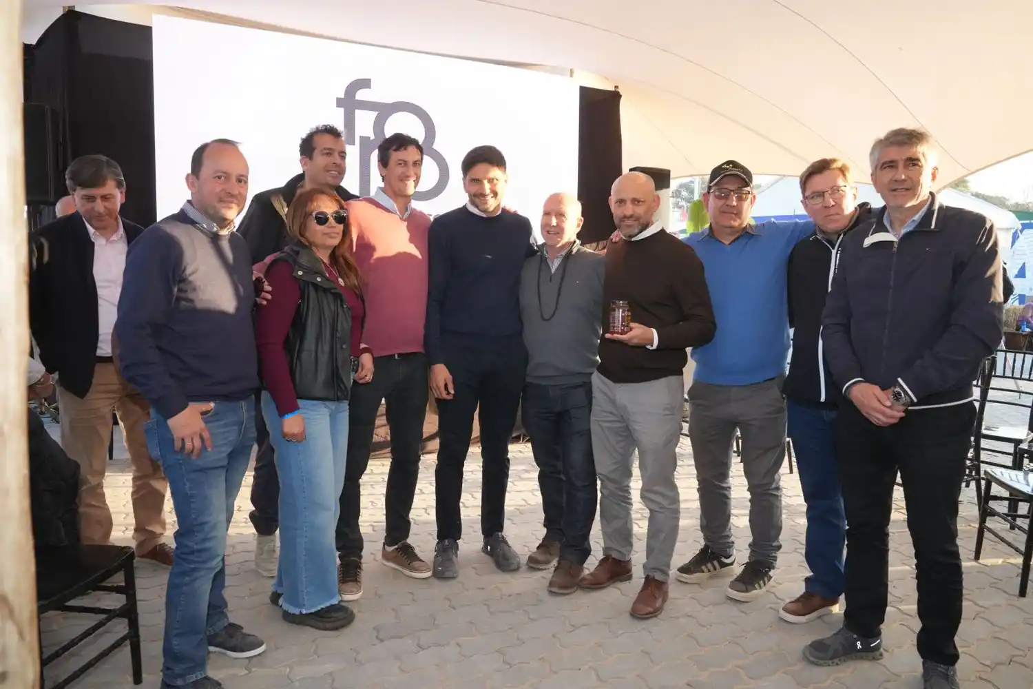 El visitó la 81ª edición de la Expo Rural San Justo