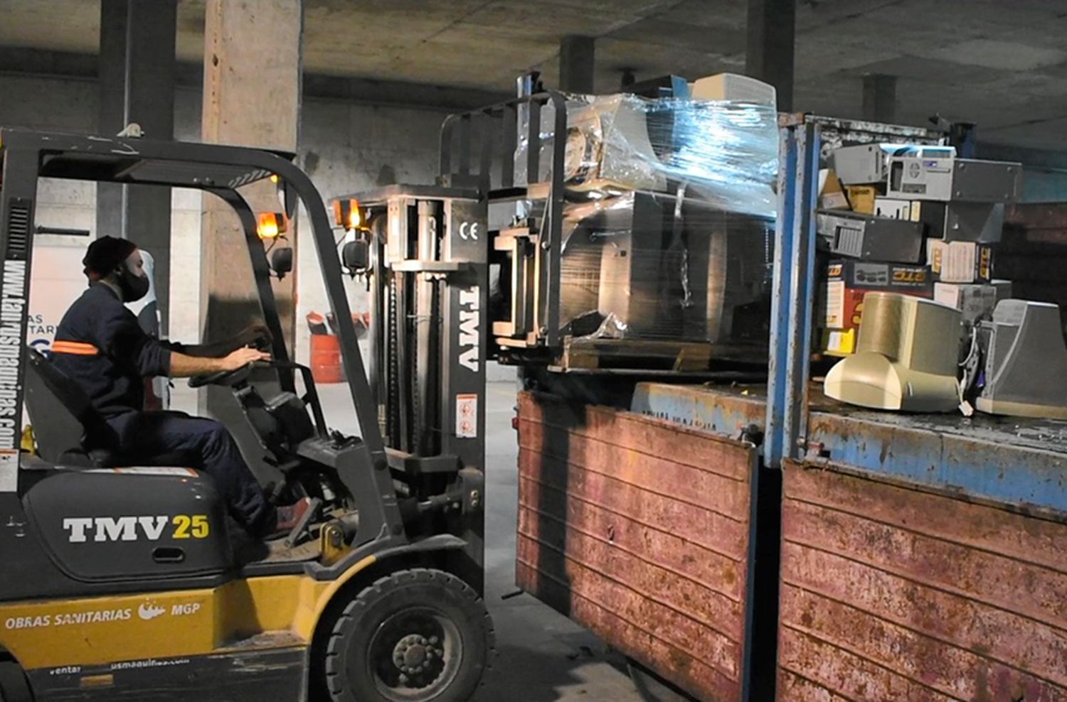 OSSE retiró 7,5 toneladas de residuos electrónicos