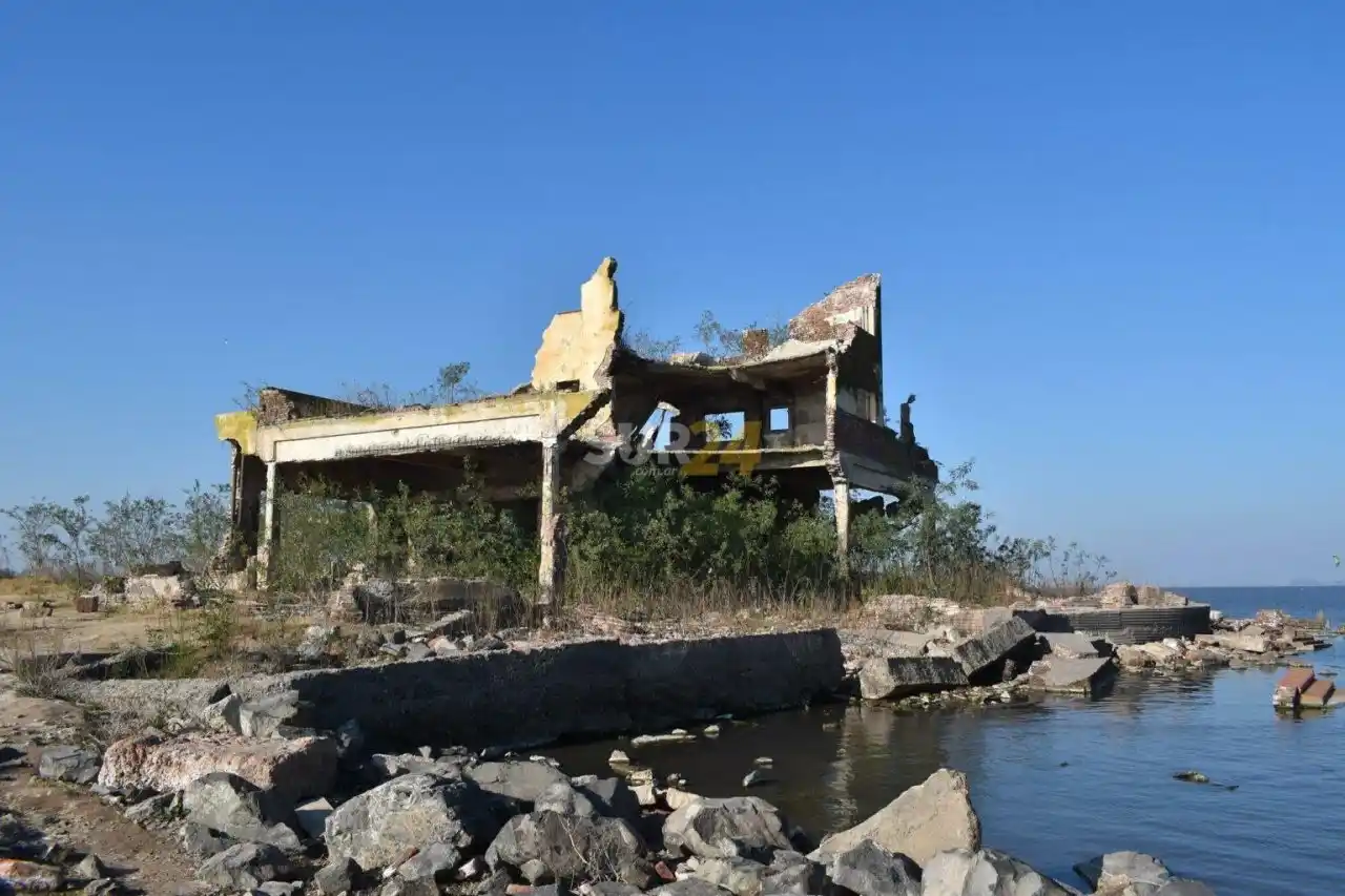 Me verás volver: el antiguo hotel de Melincué otra vez se posa sobre la laguna