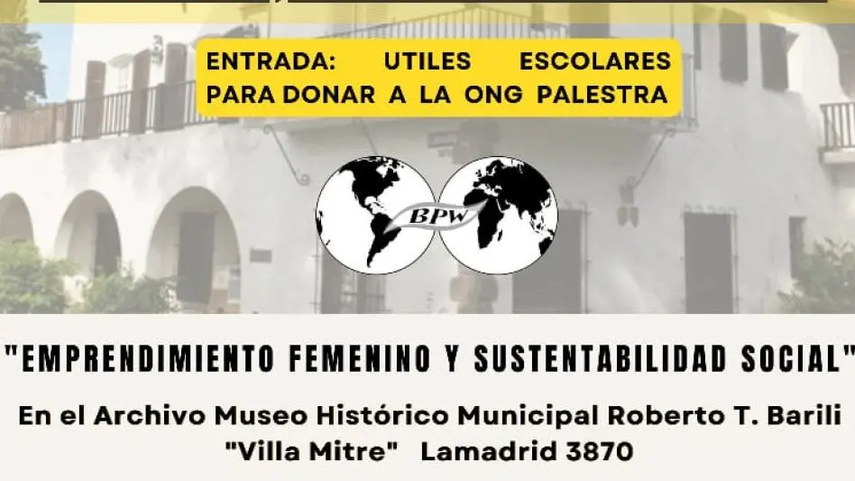 Se viene un ciclo de charlas sobre "Emprendimiento Femenino y Sustentabilidad Social"