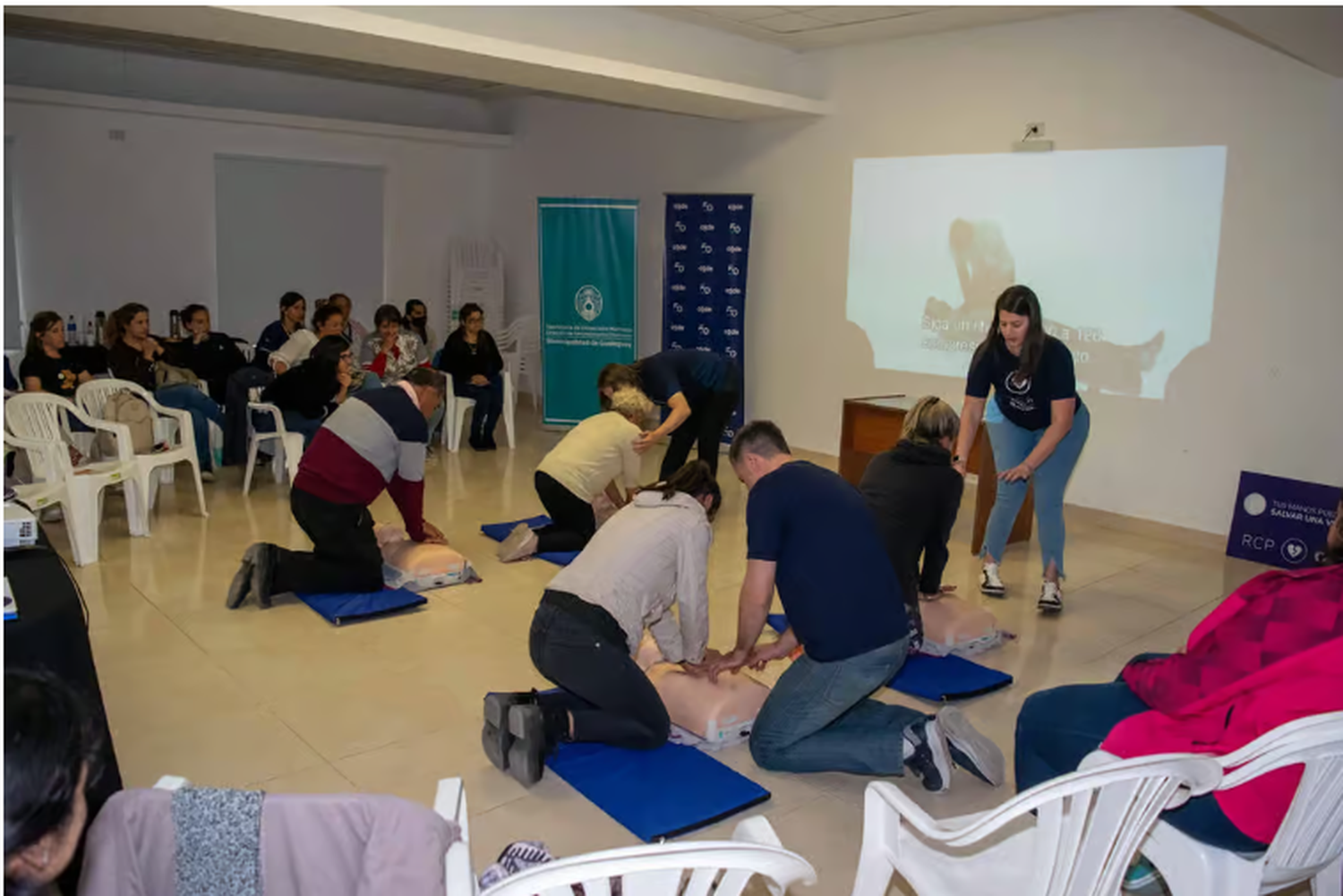 Brindarán un Taller de RCP en el CIC 2