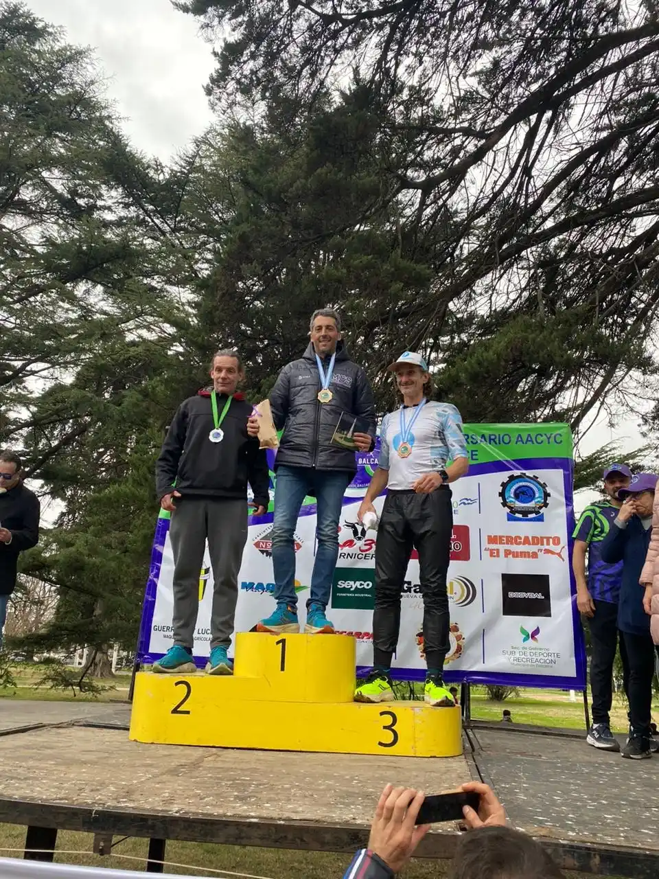 Gabriel Pérez, primero en la categoría 50 a 54