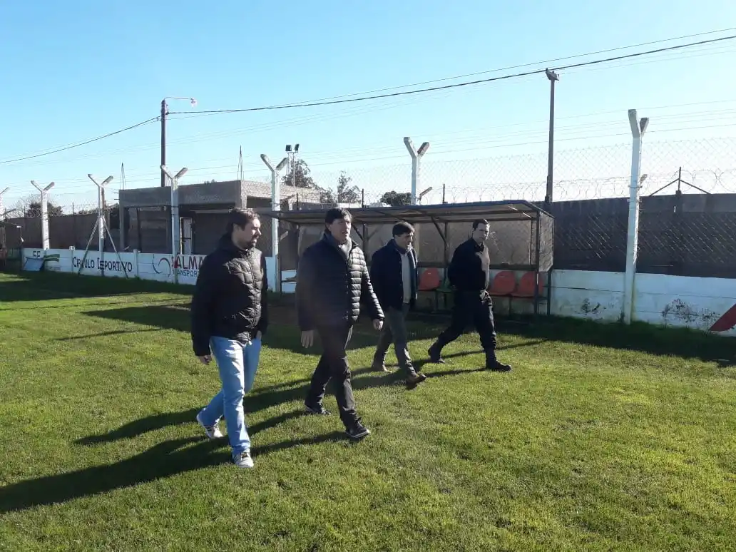 Lugones visitó el “Guillermo Trama”
