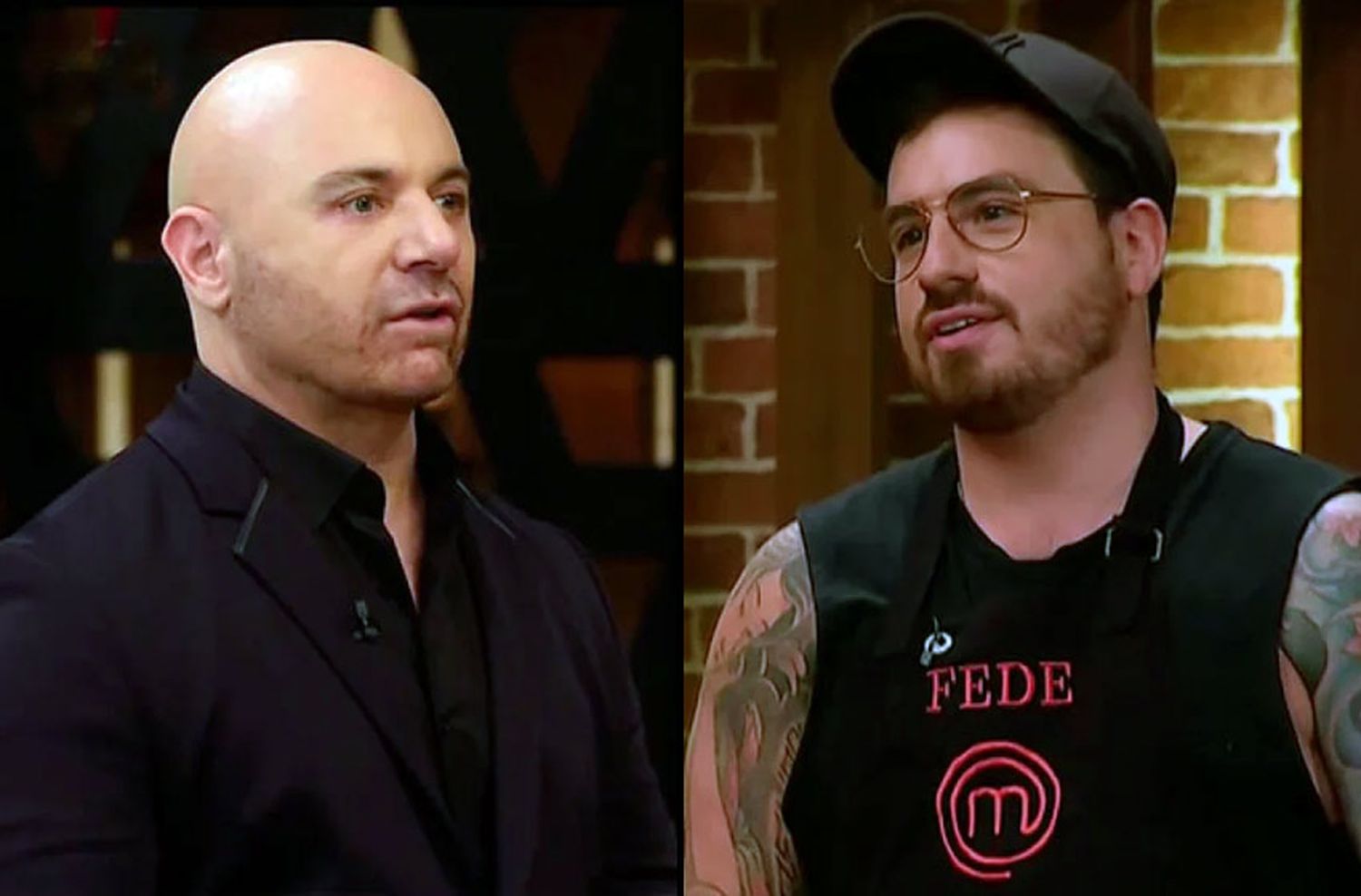 Alta tensión: fuerte cruce entre Fede Bal y un jurado de MasterChef