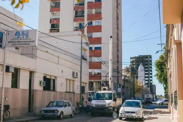 Primera etapa de “Iluminemos Gualeguay”