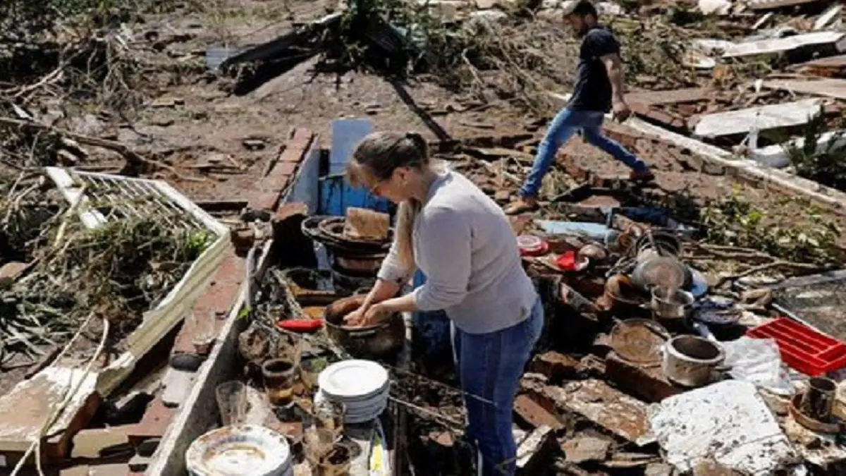 CICLÓN EN BRASIL arrasó con los sueños de migrantes venezolanos (+Testimonios)