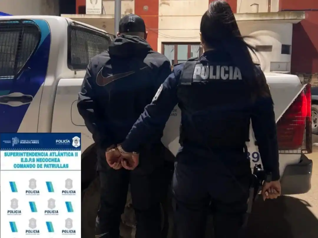 El hombre fue aprehendido