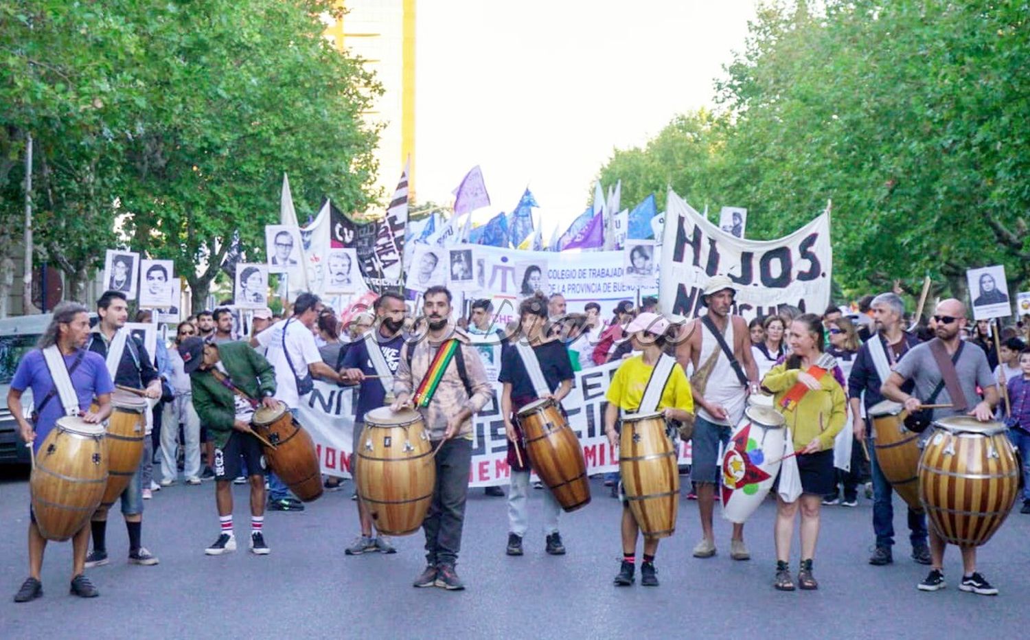 Masiva. Participación popular en el Día de la Memoria, la Verdad y la Justicia