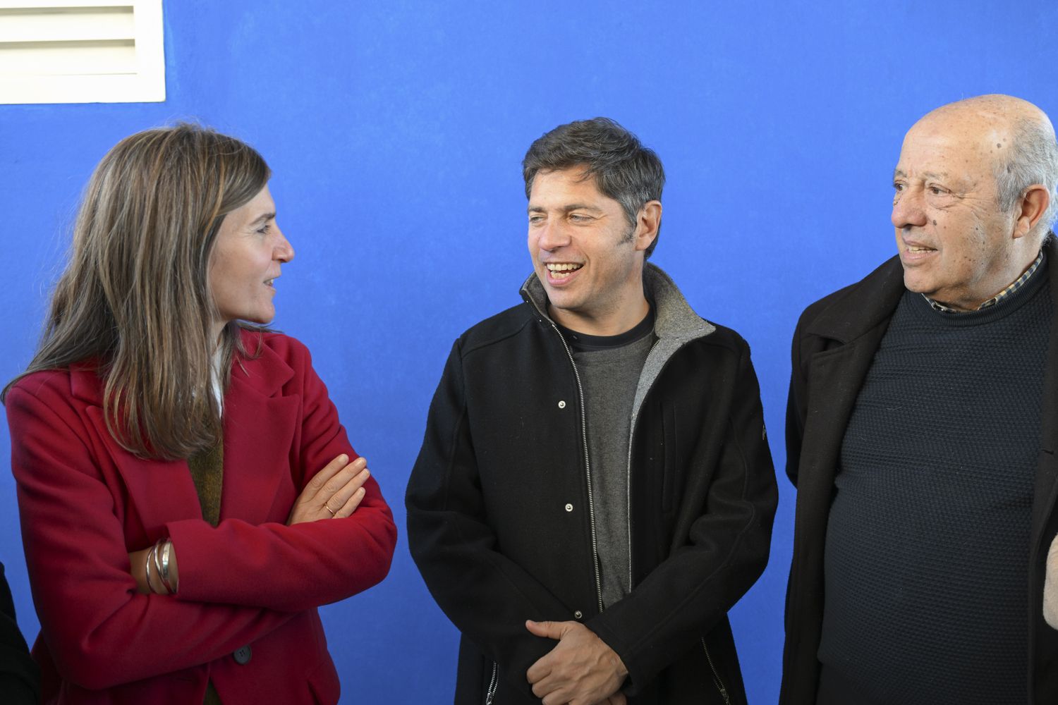 Raverta y Paredi junto a Kicillof