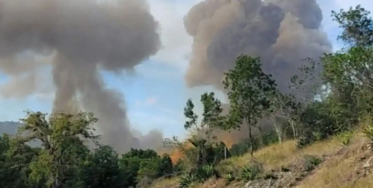 La explosión ocurrió el 7 de enero, en un almacén de armamento y municiones.