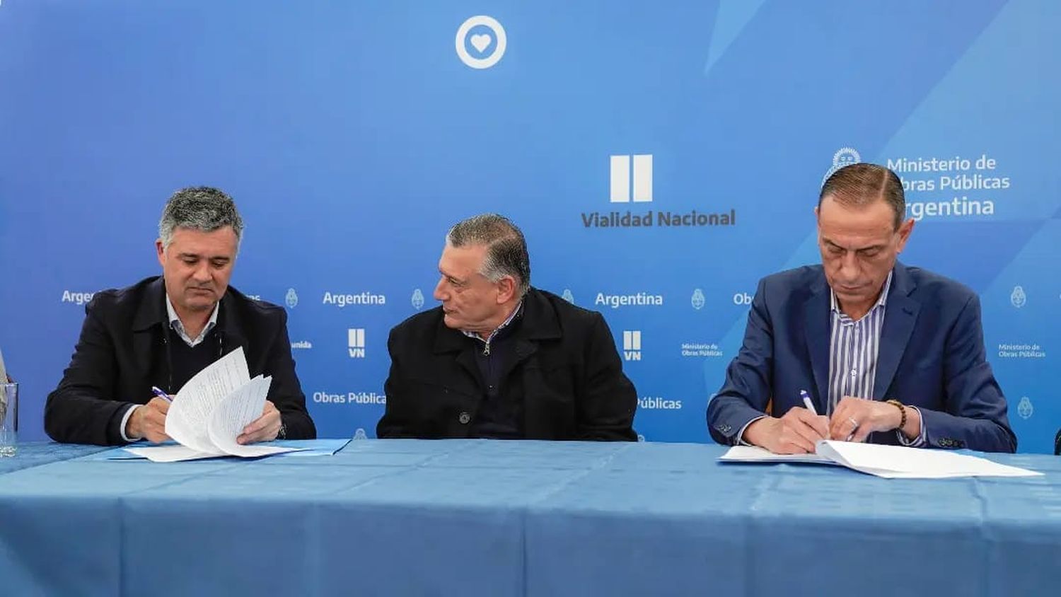 Se firmó el contrato de obra para avanzar en la variante Las Flores – Ruta 30 sobre la Ruta Nacional 3