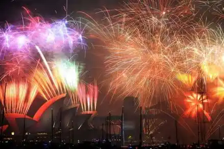 El 2015 ya comenzó con festejos en Nueva Zelanda y Australia