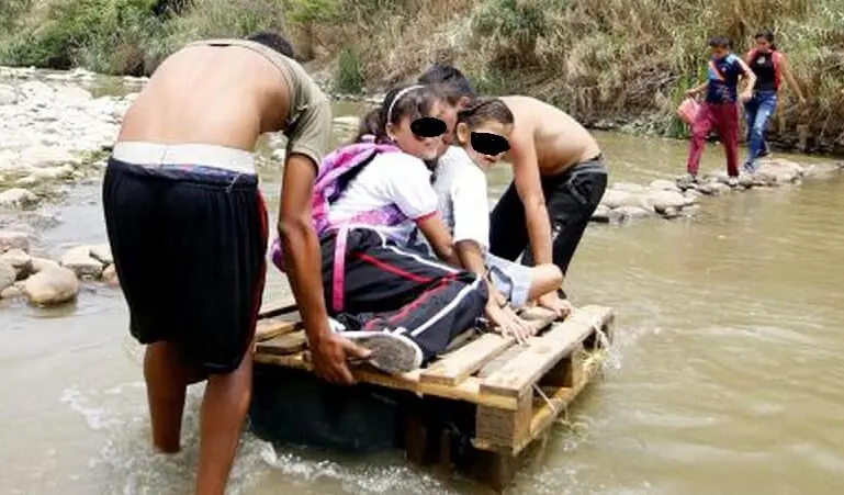 ¡INHUMANO! El trato que reciben los menores de edad en la zona fronteriza con Colombia