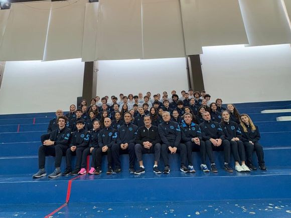 Esgrima: previo al Sudamericano, Máximo Garrote Arellano participó en un campus intensivo en el Cenard